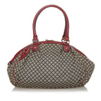 Gucci Diamante Sukey Canvas Satchel (SHG-31216)