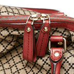 Gucci Diamante Sukey Canvas Satchel (SHG-31216)
