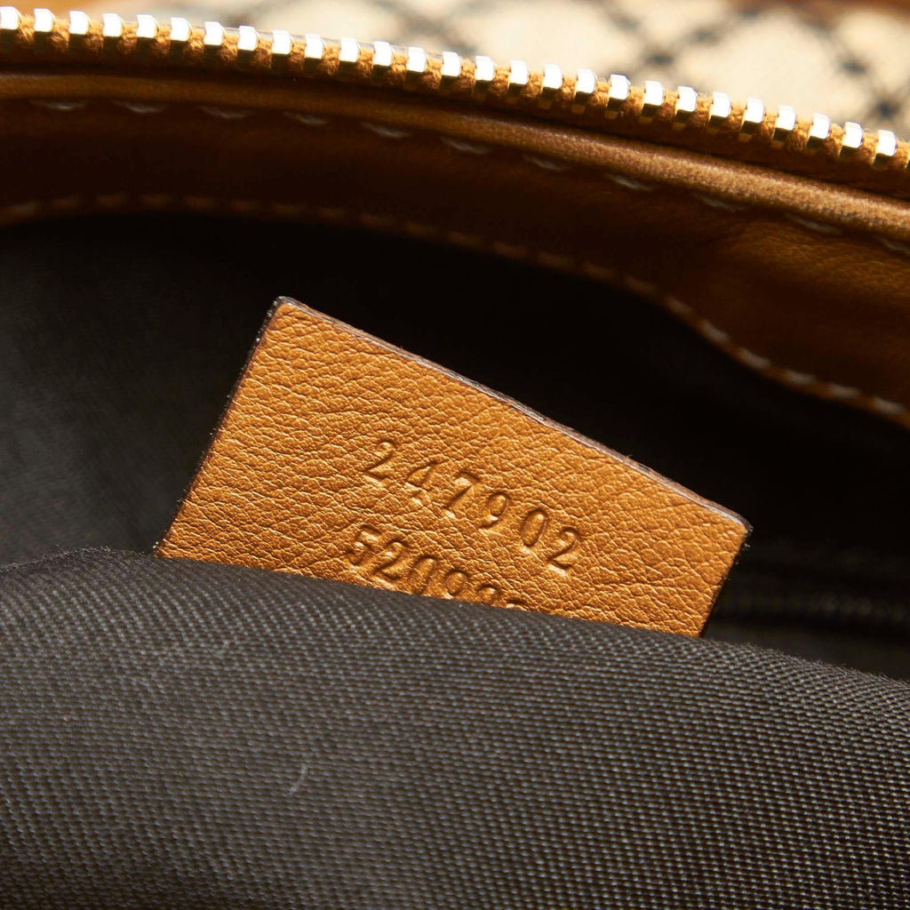 Gucci Diamante Sukey Canvas Satchel (SHG-iZTtvz)