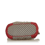 Gucci Diamante Sukey Canvas Satchel (SHG-5dkeD5)
