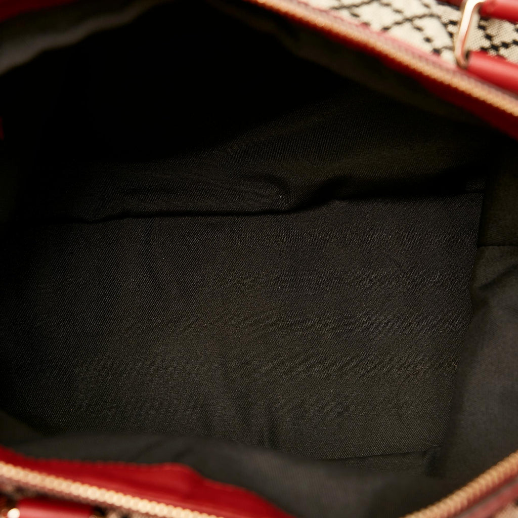 Gucci Diamante Sukey Canvas Satchel (SHG-5dkeD5)