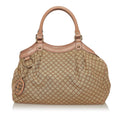 Gucci Diamante Sukey Canvas Tote Bag (SHG-29031)