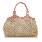 Gucci Diamante Sukey Canvas Tote Bag (SHG-32216)
