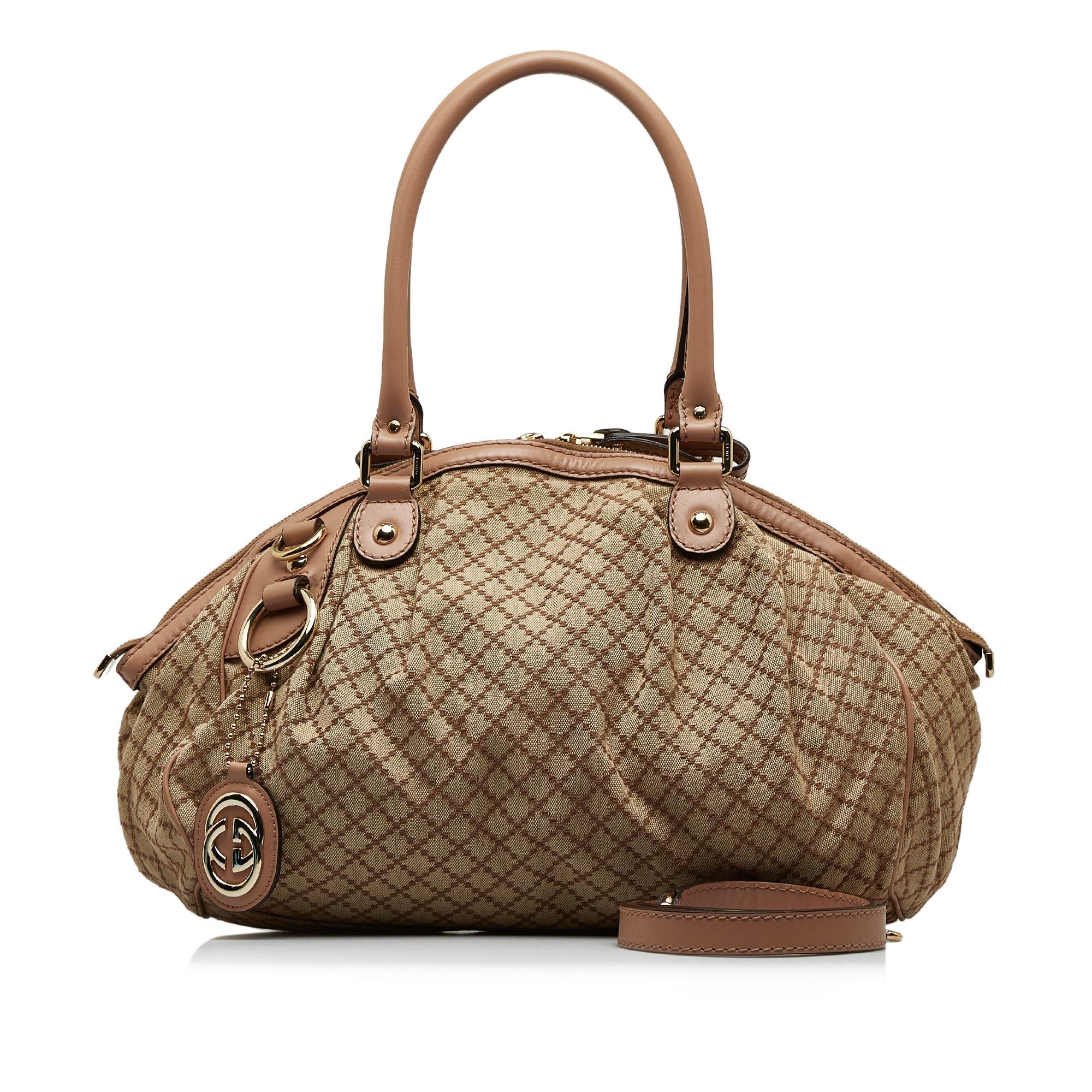Gucci Diamante Sukey Satchel (SHG-wozlhP)