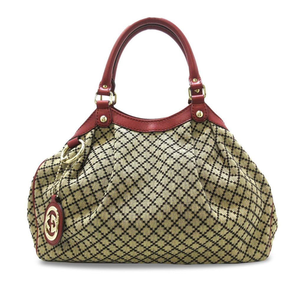Gucci Diamante Sukey Tote Bag (SHG-xsUEnX)
