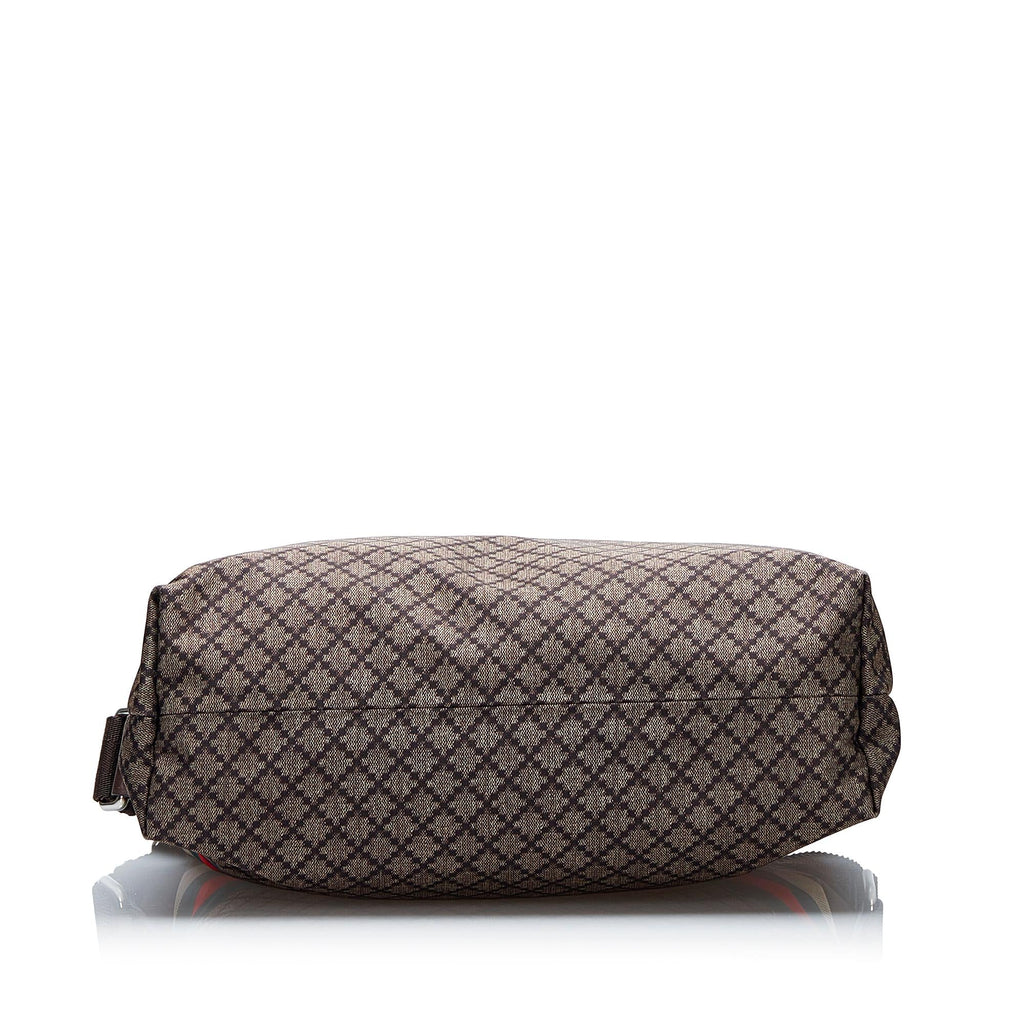 Gucci Diamante Web Nylon Crossbody (SHG-Yo8KPz)