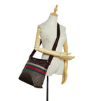 Gucci Diamante Web Nylon Crossbody (SHG-Yo8KPz)