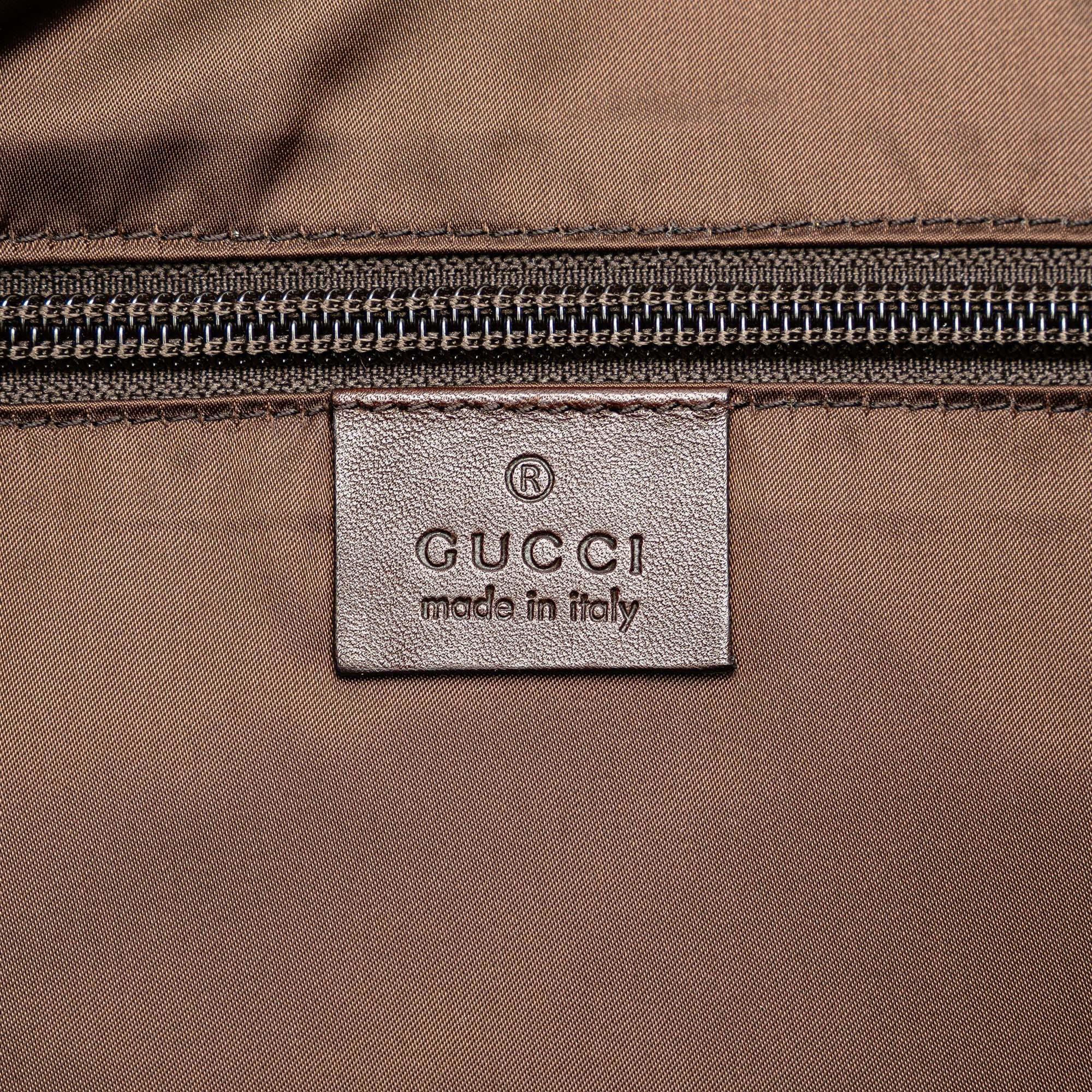 Gucci Diamante Web Nylon Tote (SHG-HrFLNN)