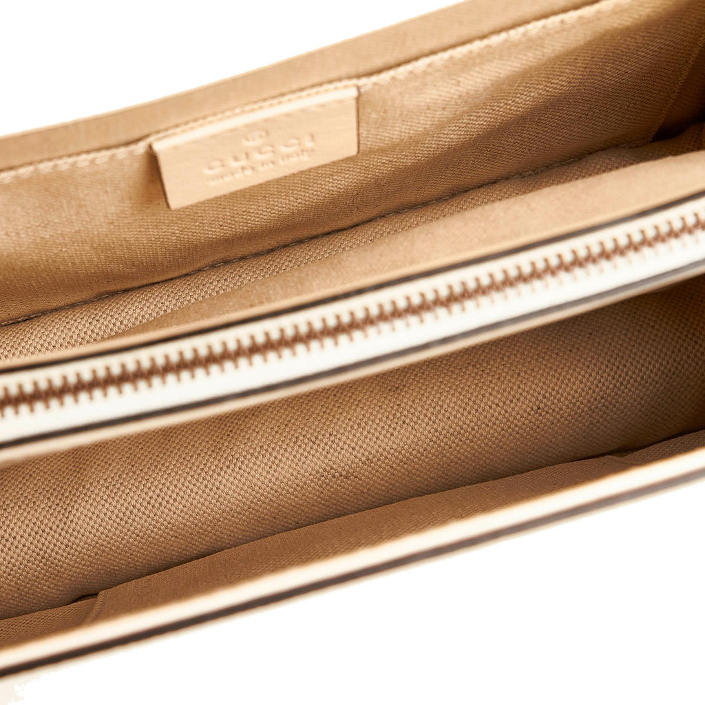 Gucci Dionysus Bamboo Top Handle Leather Satchel (SHG-32019)
