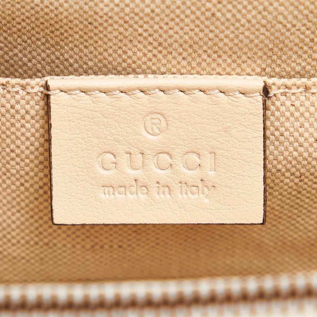 Gucci Dionysus Bamboo Top Handle Leather Satchel (SHG-32019)