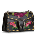 Gucci Dionysus Embroidered Studded Shoulder Bag (SHG-37763)