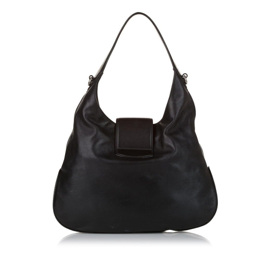 Gucci Dionysus Web Leather Hobo (SHG-31263)