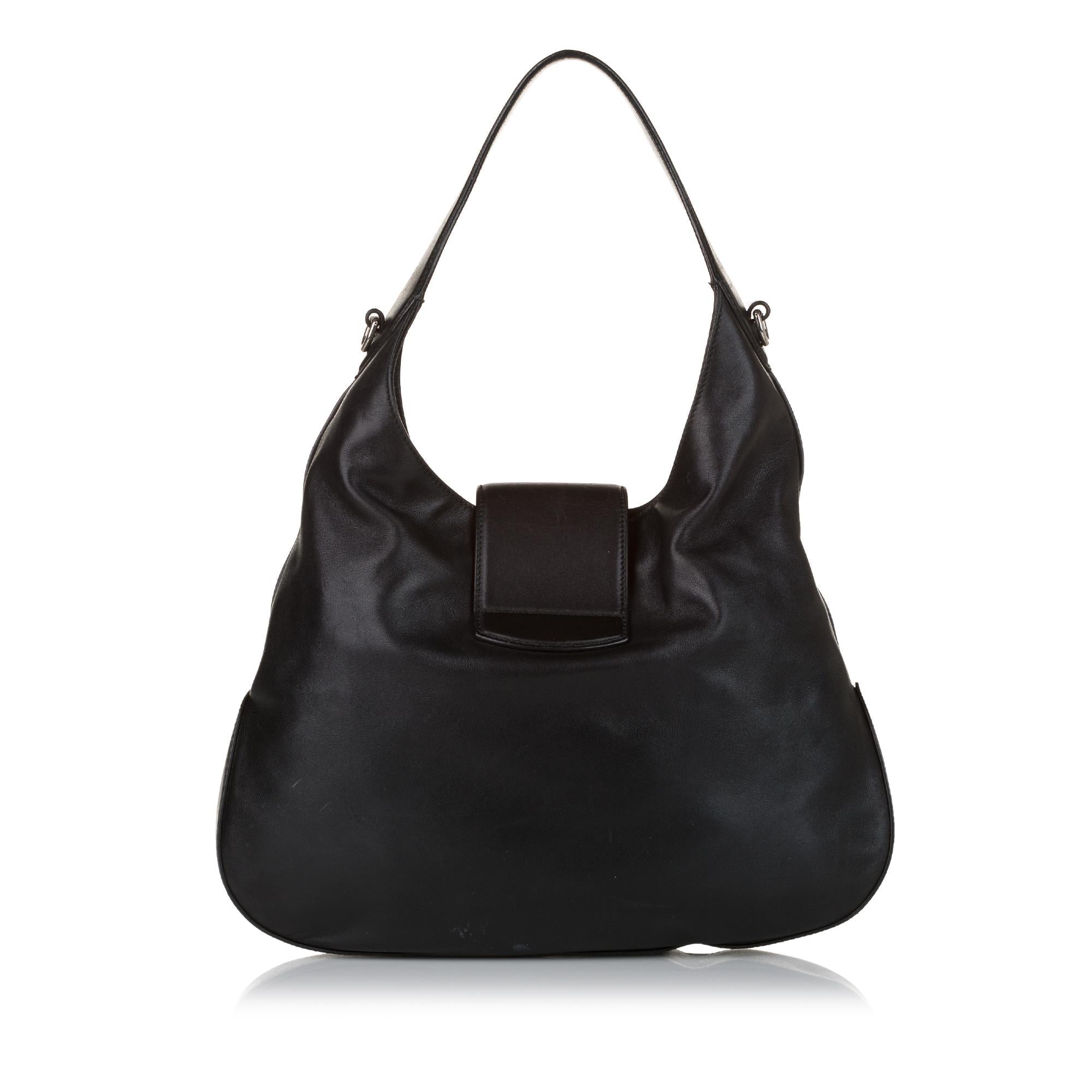 Gucci Dionysus Web Leather Hobo (SHG-31263)