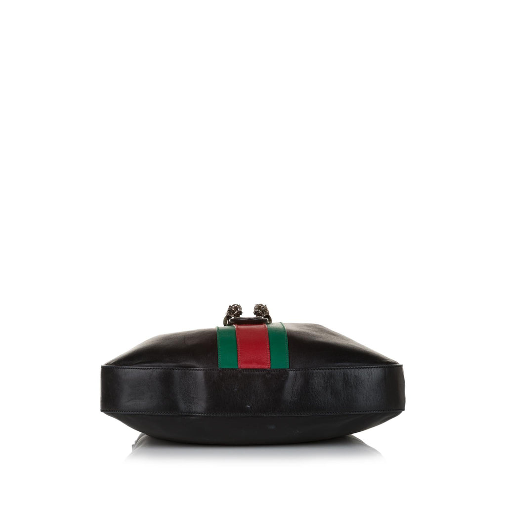 Gucci Dionysus Web Leather Hobo (SHG-31263)