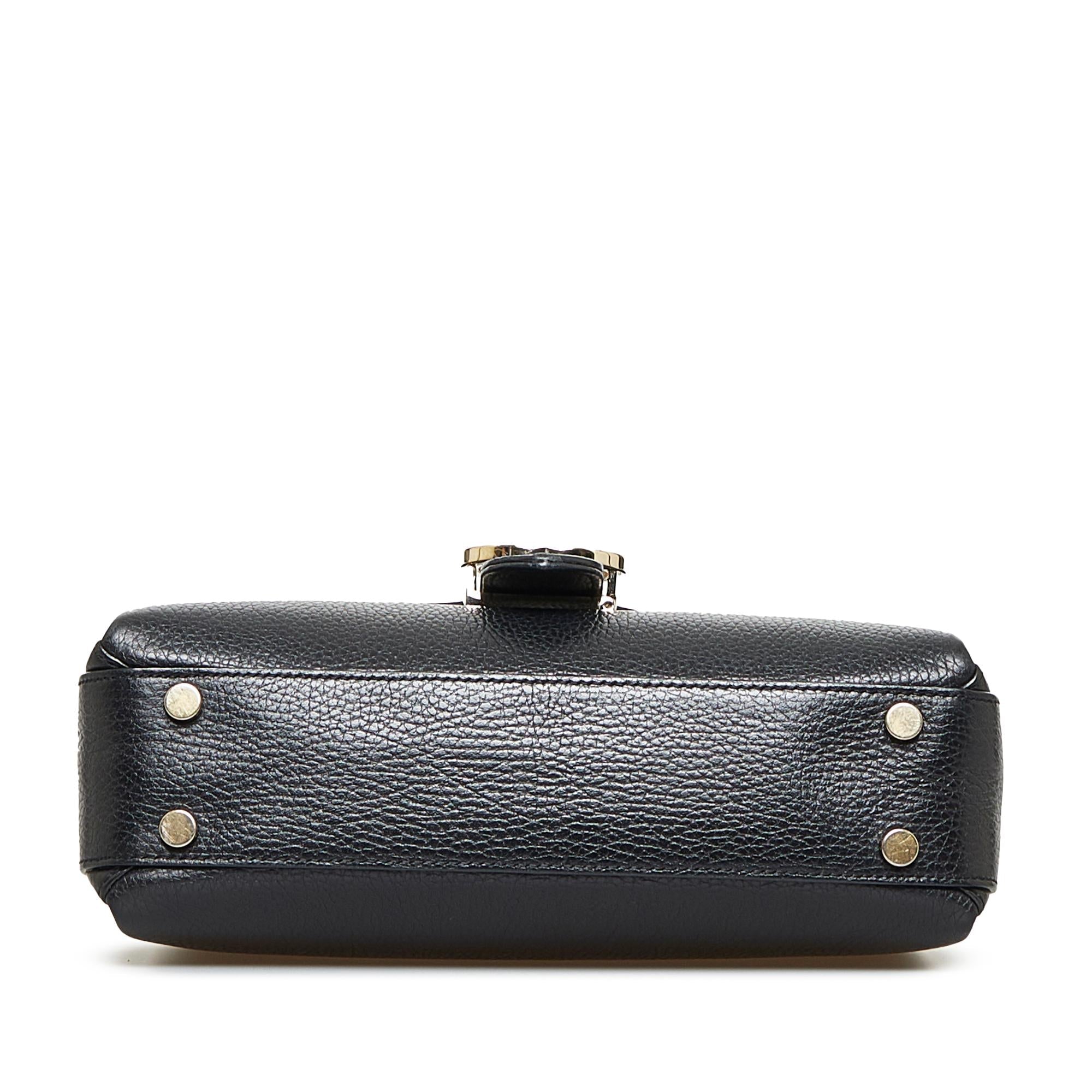 Gucci Dollar Calf Interlocking G Satchel (SHG-w5lLM6)