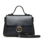 Gucci Dollar Calf Interlocking G Satchel (SHG-w5lLM6)