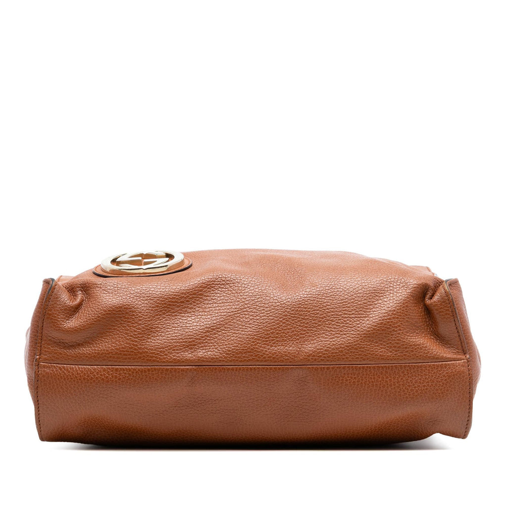 Gucci Dollar Calf Interlocking G Tote