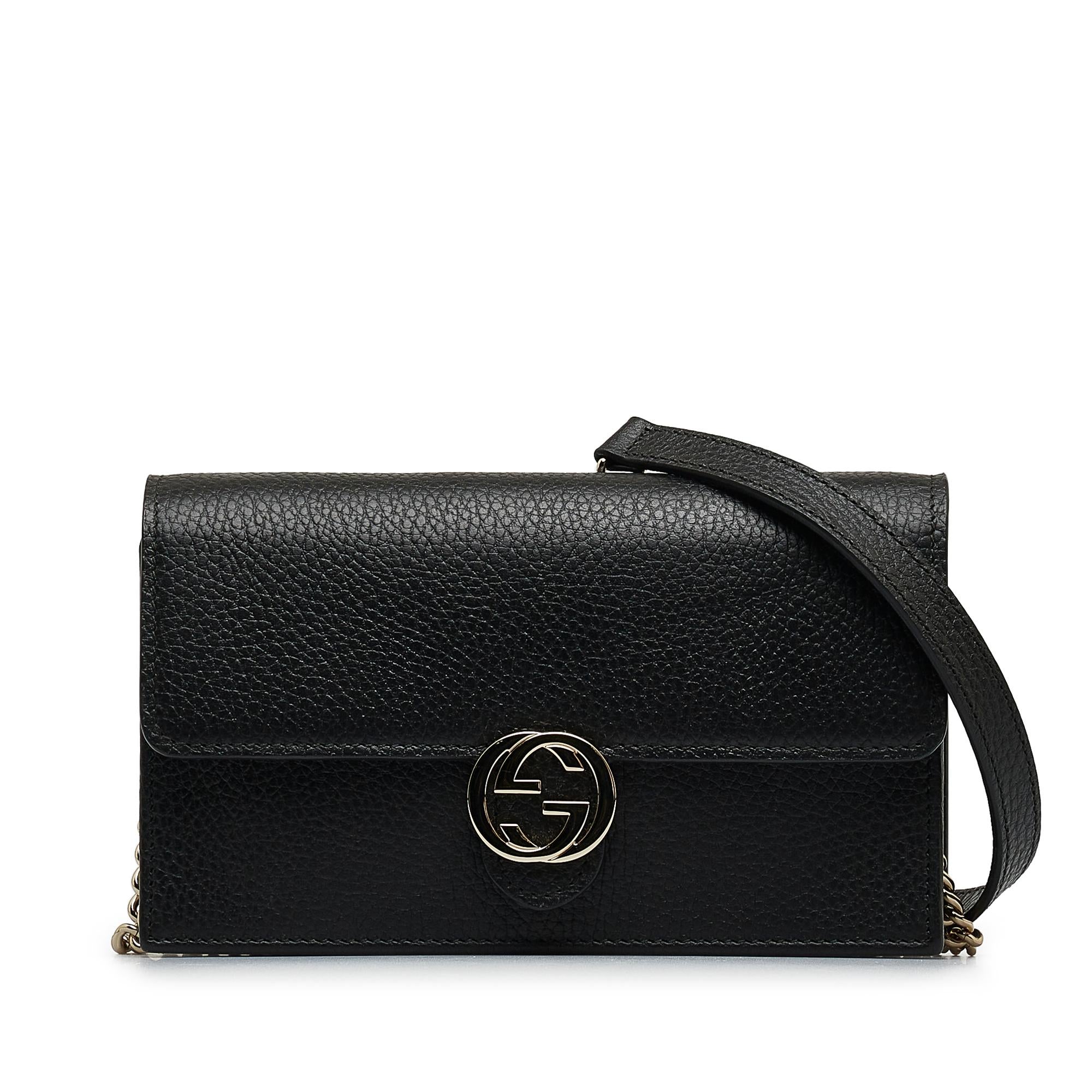 Gucci Dollar Interlocking G Wallet on Chain (SHG-i2YFgN)