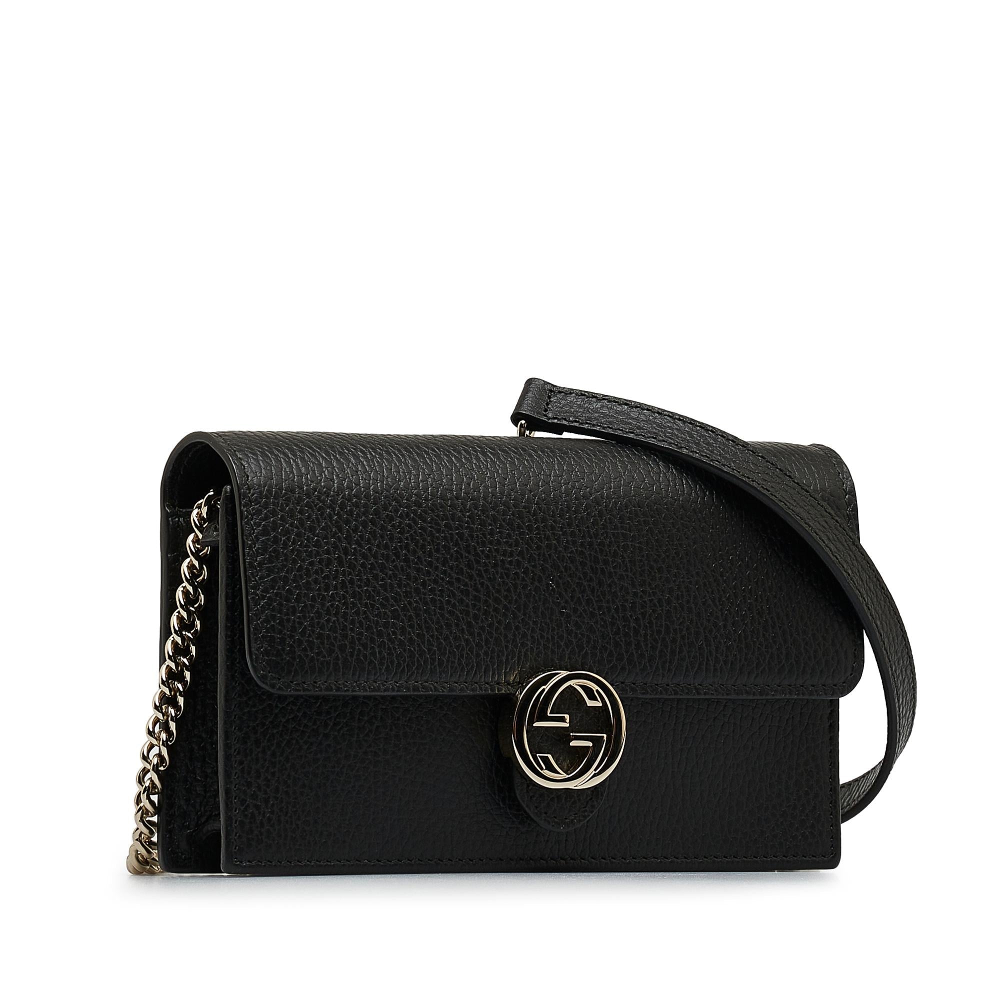 Gucci Dollar Interlocking G Wallet on Chain (SHG-i2YFgN)