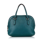 Gucci Dome Leather Satchel (SHG-32153)