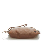 Gucci Double G Braided Strap Leather Crossbody Bag (SHG-deDhdC)