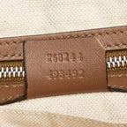 Gucci Double G Braided Strap Leather Crossbody Bag (SHG-deDhdC)