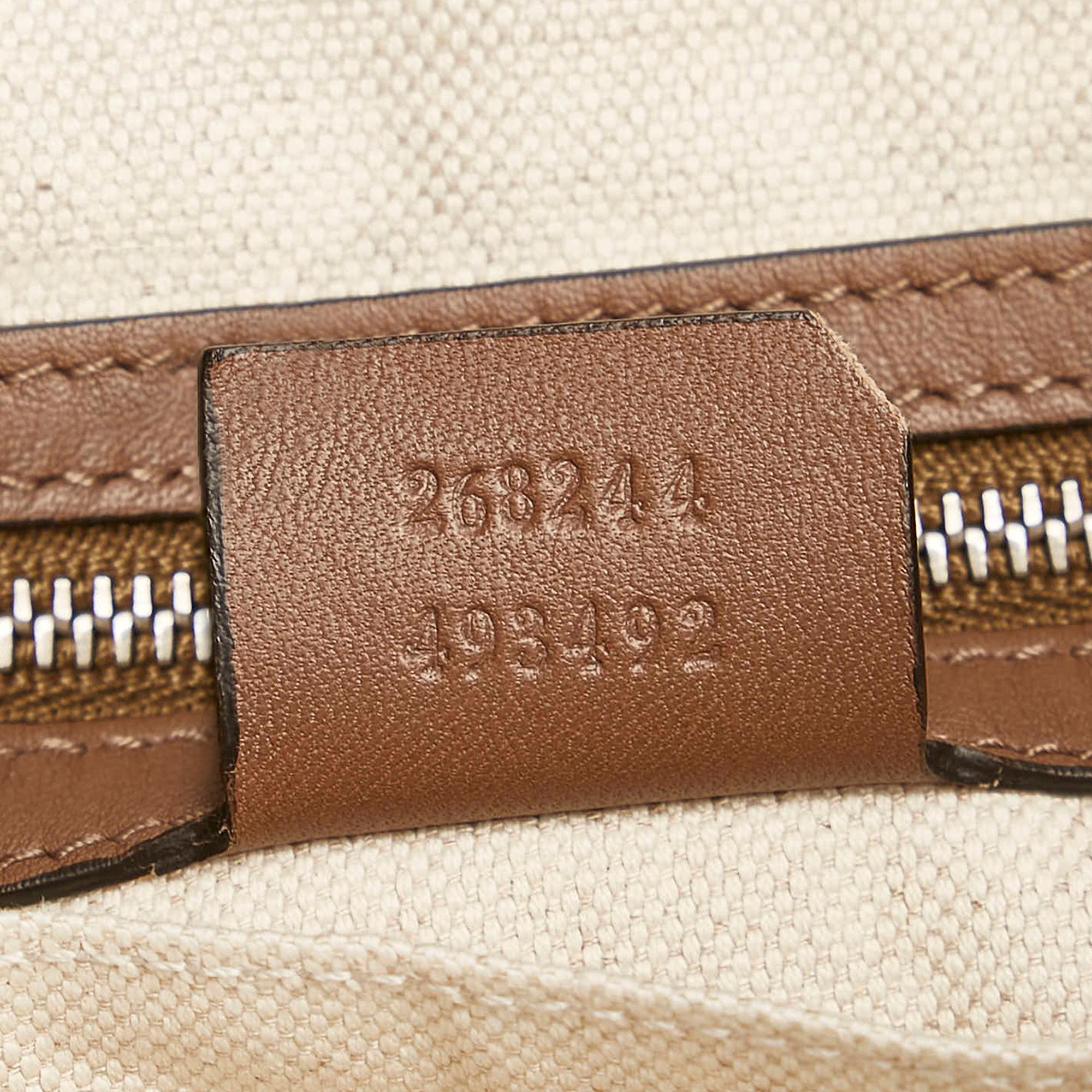 Gucci Double G Braided Strap Leather Crossbody Bag (SHG-deDhdC)