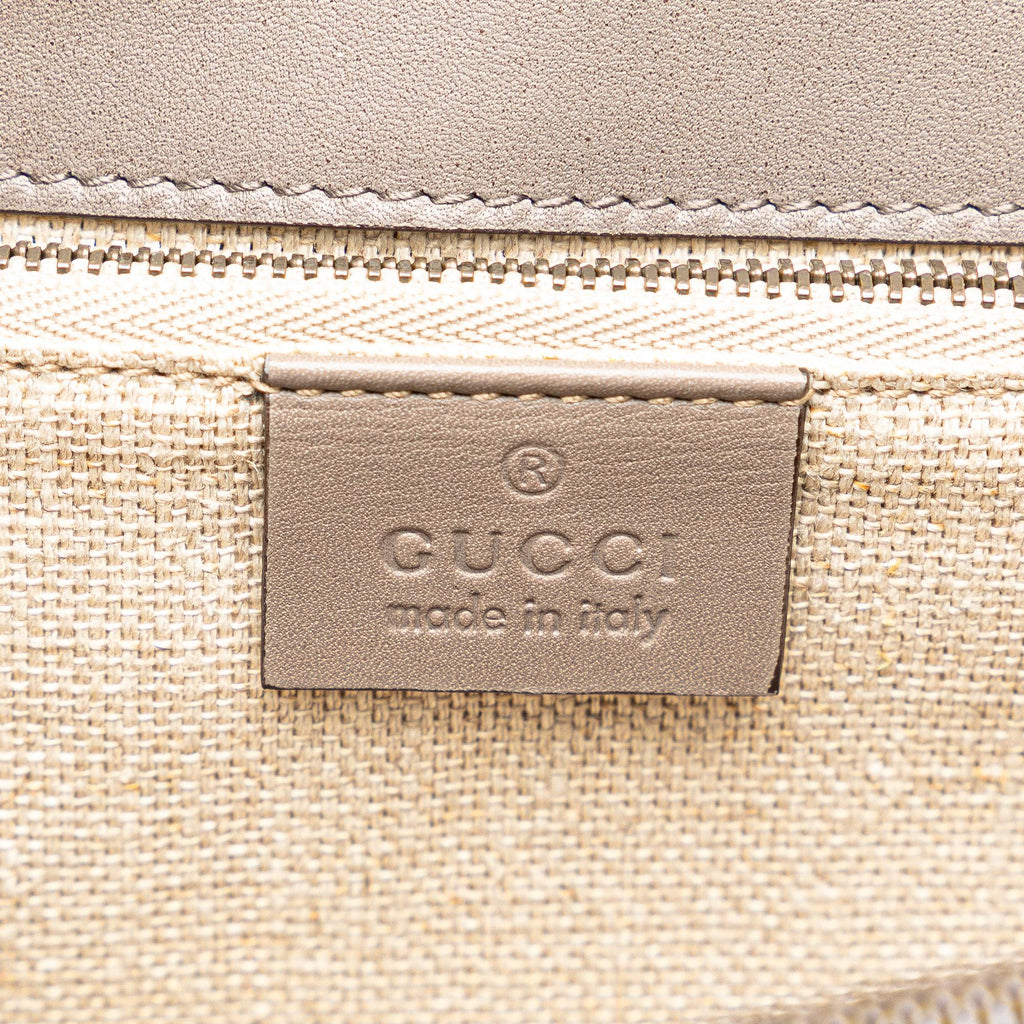 Gucci Duilio Brogue Leather Crossbody (SHG-Cn1jv6)