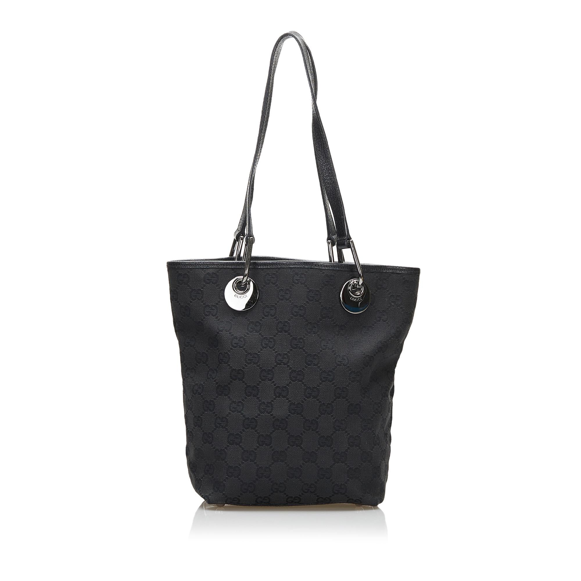 Gucci Eclipse GG Canvas Tote (SHG-36576)