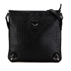 Gucci Embossed Leather Abbey D-Ring Horsebit Crossbody (SHG-qmstig)