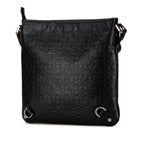 Gucci Embossed Leather Abbey D-Ring Horsebit Crossbody (SHG-qmstig)
