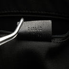 Gucci Embossed Leather Horsebit Abbey D Ring Crossbody