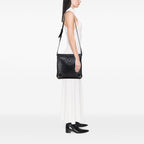 Gucci Embossed Leather Horsebit Abbey D Ring Crossbody