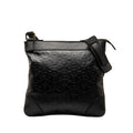 Gucci Embossed Leather Horsebit Crossbody Bag (SHG-KBNslG)
