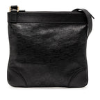 Gucci Embossed Leather Horsebit Crossbody