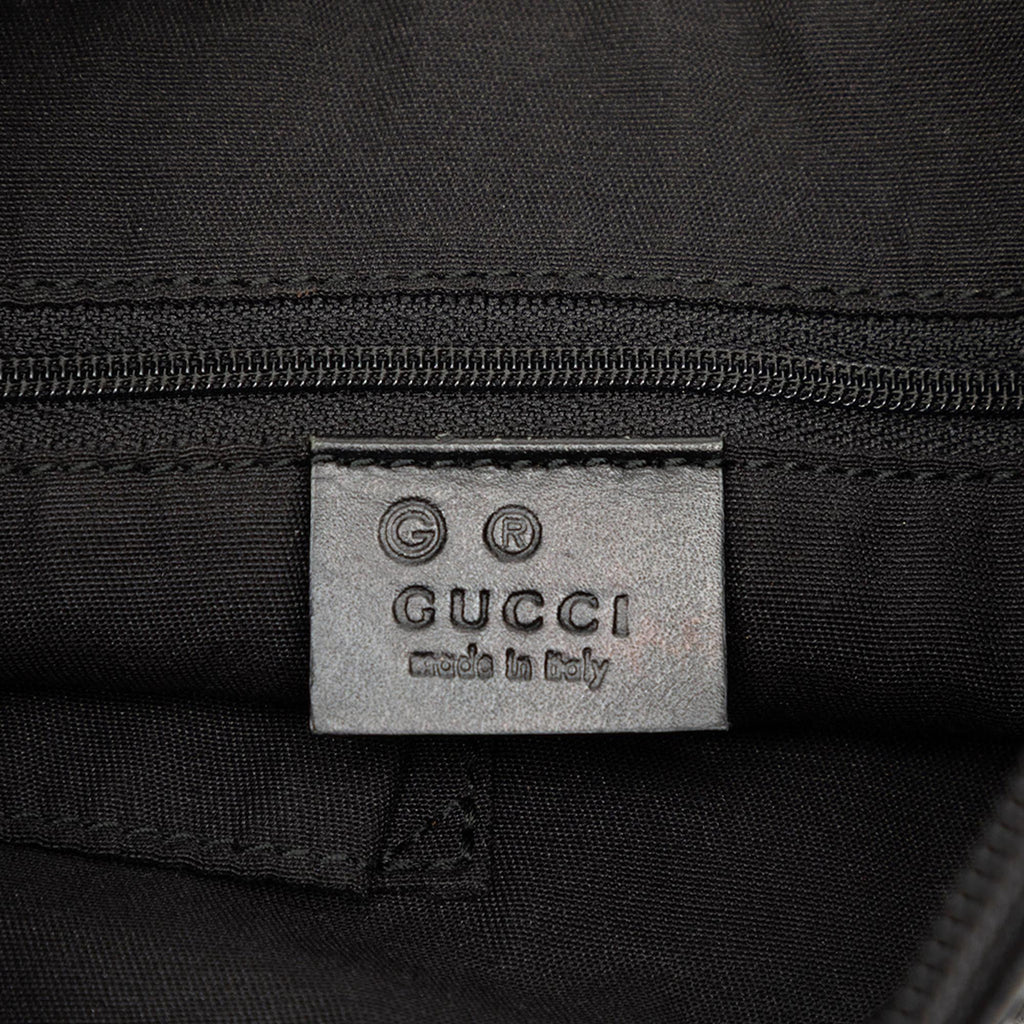 Gucci Embossed Leather Horsebit Crossbody