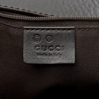 Gucci Embossed Leather Horsebit Large Hobo - FINAL SALE (SHF-19047)