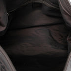 Gucci Embossed Leather Horsebit Satchel