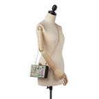 Gucci Embroidered Broadway Canvas Crossbody Bag (SHG-32638)