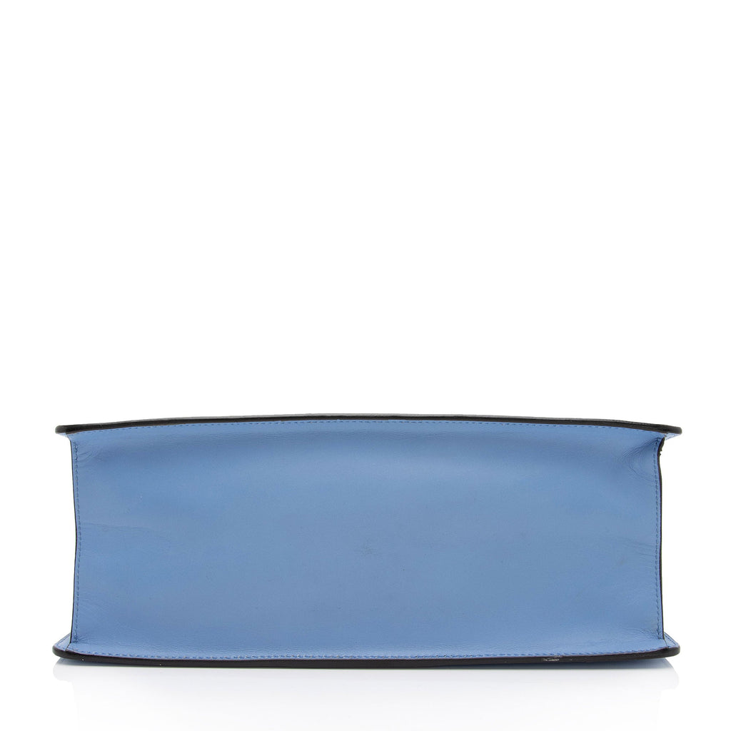 Gucci Embroidered Leather Floral Sylvie Top Handle Bag (SHF-7G6W1J)