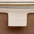 Gucci Embroidered Leather Floral Sylvie Top Handle