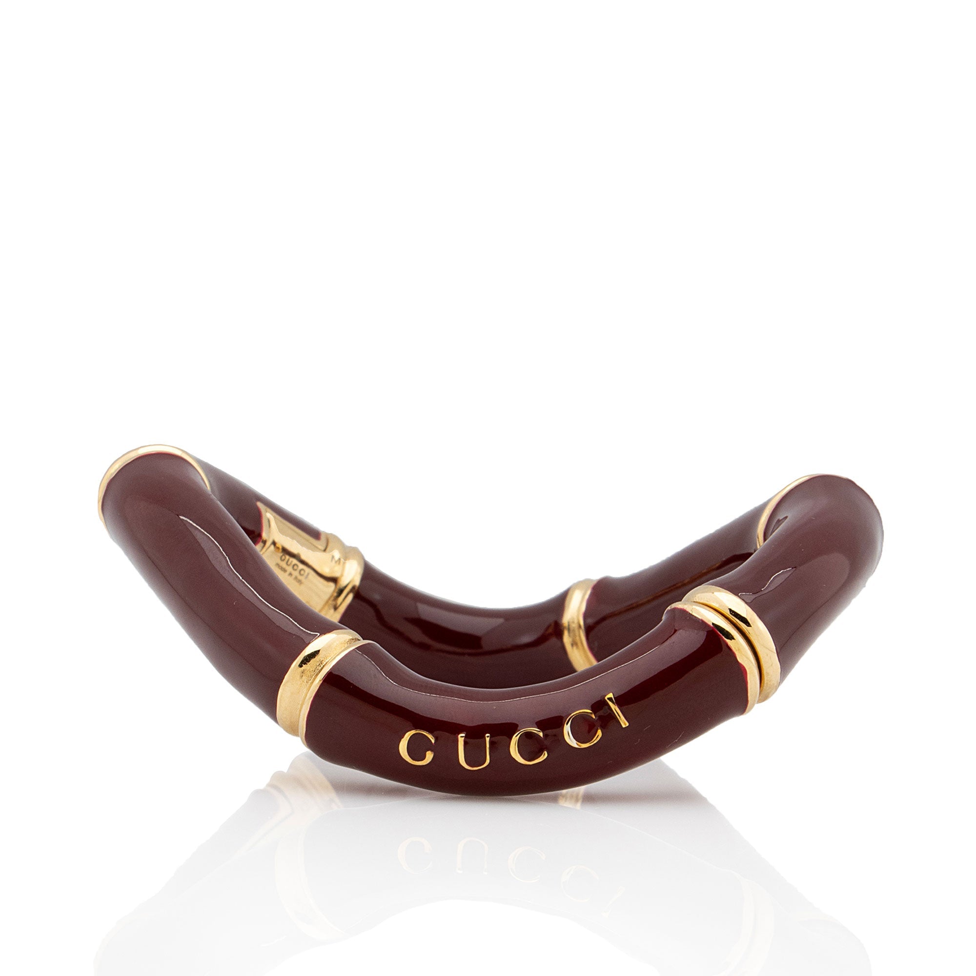 Gucci Enamel Bamboo Bracelet