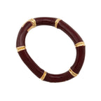 Gucci Enamel Bamboo Bracelet