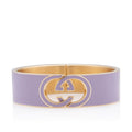 Gucci Enamel Interlocking G Snap Bracelet