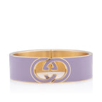 Gucci Enamel Interlocking G Snap Bracelet