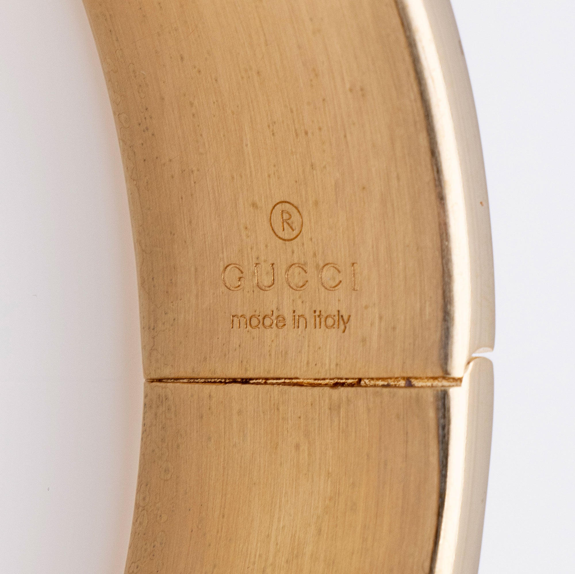 Gucci Enamel Interlocking G Snap Bracelet