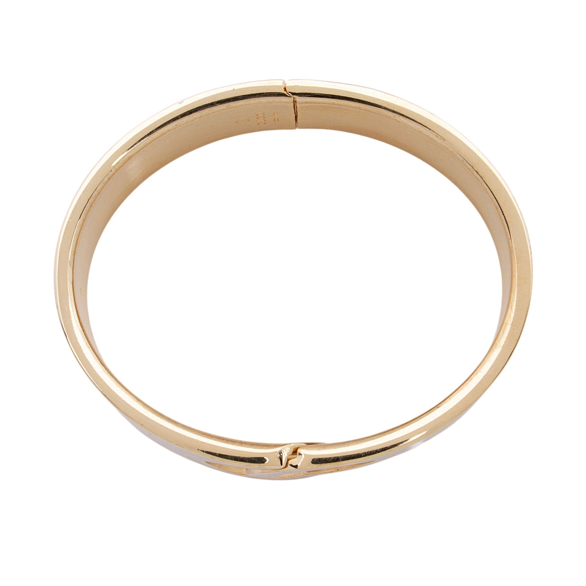 Gucci Enamel Interlocking G Snap Bracelet