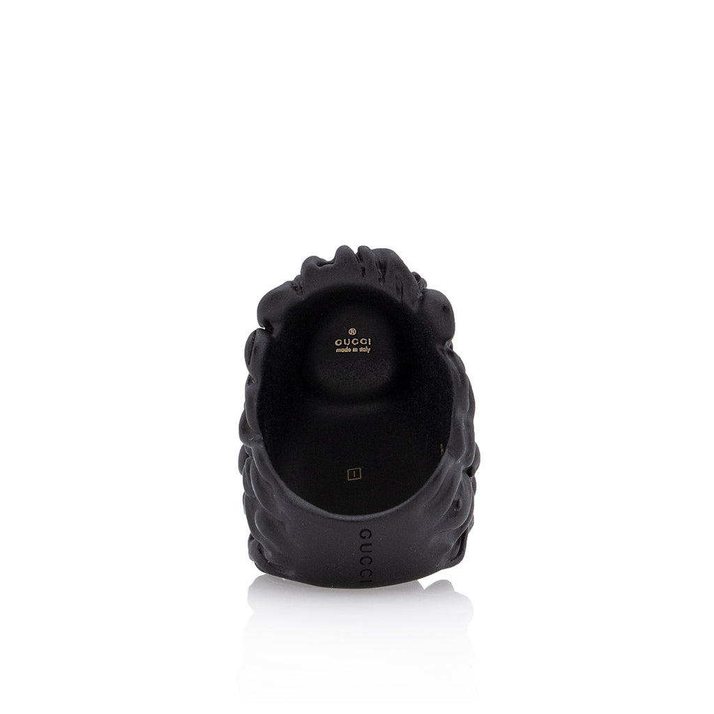 Gucci Faux Pearl Lion Head Ring - Size 4 1/2 (SHF-22271)