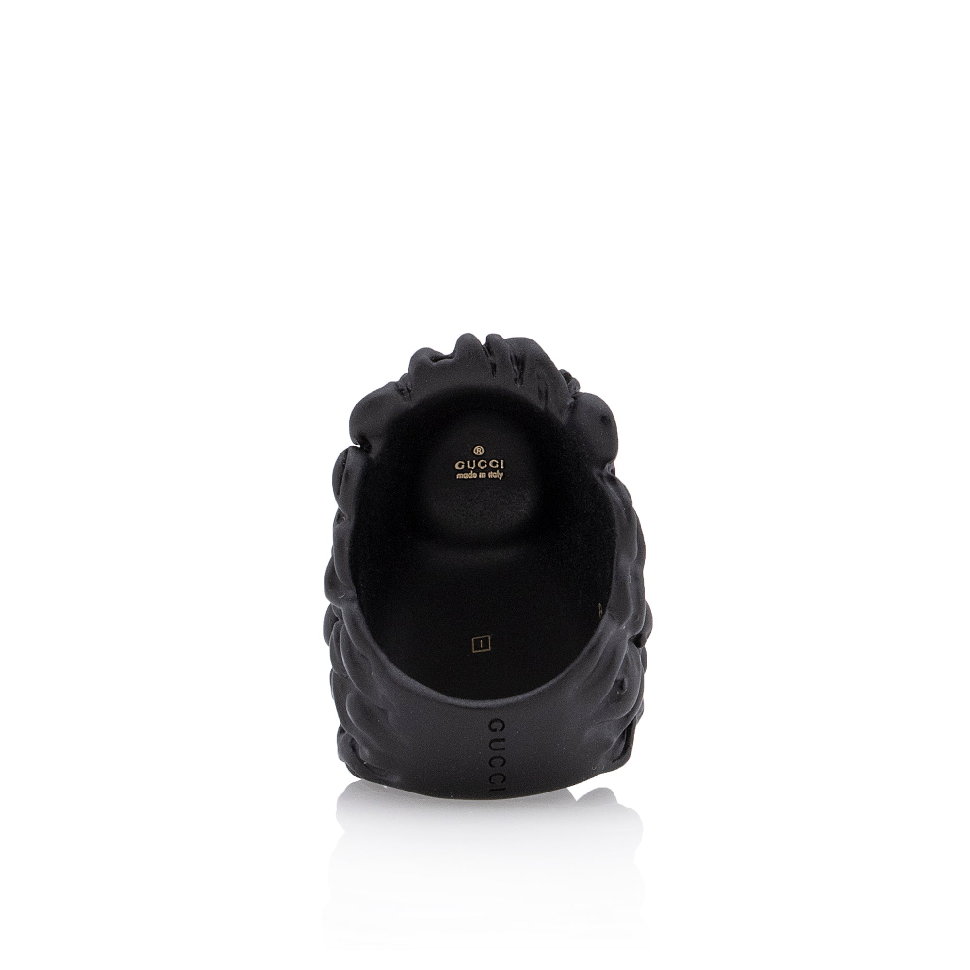 Gucci Faux Pearl Lion Head Ring - Size 4 1/2 (SHF-22271)