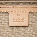 Gucci Flora Bamboo Half Moon Medium Hobo (SHF-19663)
